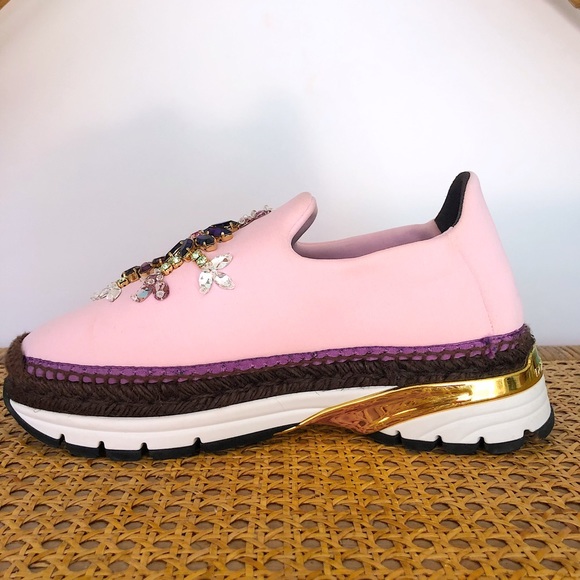 Dolce & Gabbana ‘Barcelona’ Neoprene Sneakers - 38 - Picture 3 of 8